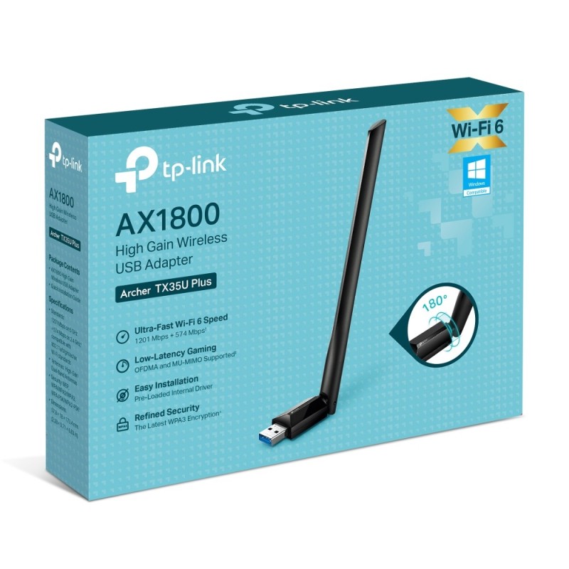 Karta sieciowa Archer TX35U Plu AX1800 High Gain Dual BandWi… | PartsPC.pl