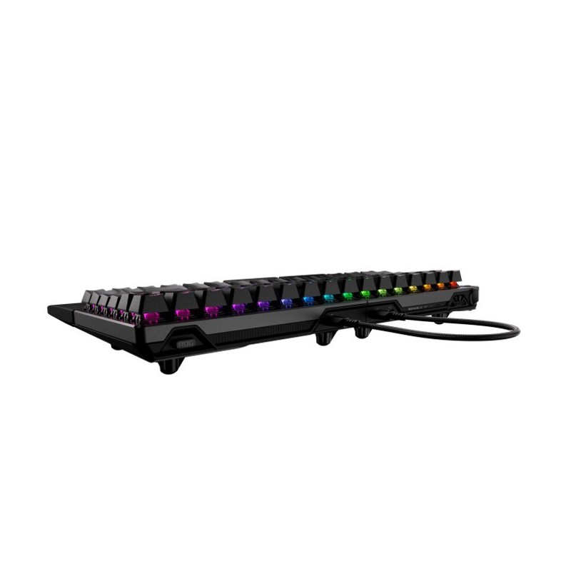 Klawiatura ROG Falcata M703 BT/RF/USB-C/Aura/Czarna | PartsPC.pl