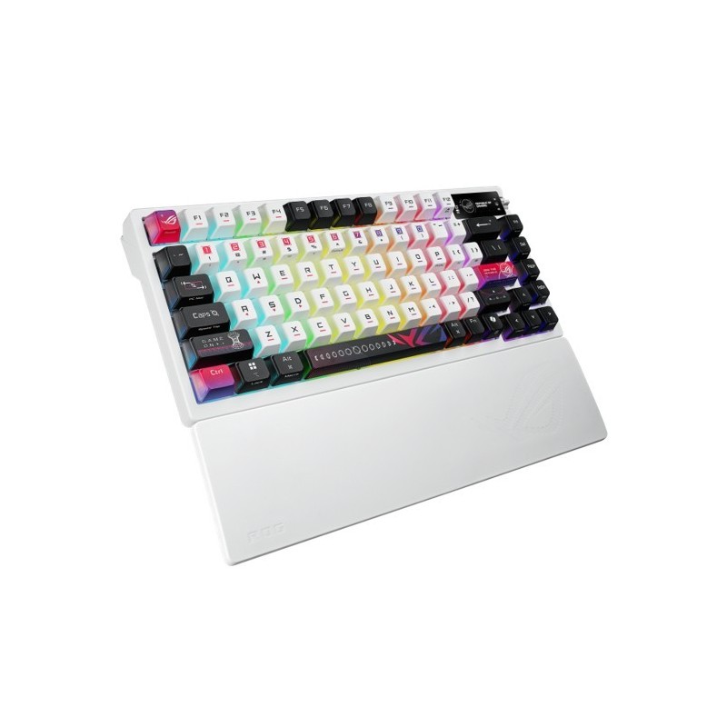 Klawiatura ROG Azoth X M704 BT/RF/USB-C/Aura/Czarno-Biała | PartsPC.pl