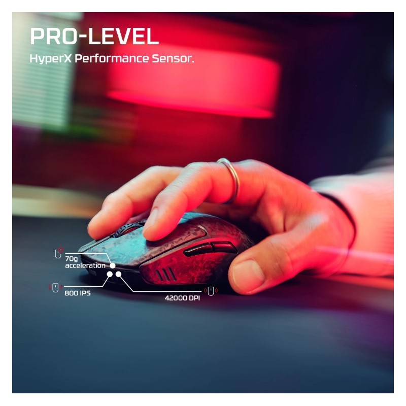 Mysz gamingowa Pulsefire Haste 3 Pro Wireless - D6GJ3AA | PartsPC.pl