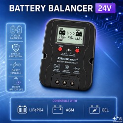 Balanser napięcia 24V do akumulatorów 2x12V | 5A | AGM GEL L… | PartsPC.pl