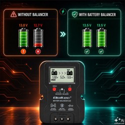 Balanser napięcia 24V do akumulatorów 2x12V | 5A | AGM GEL L… | PartsPC.pl