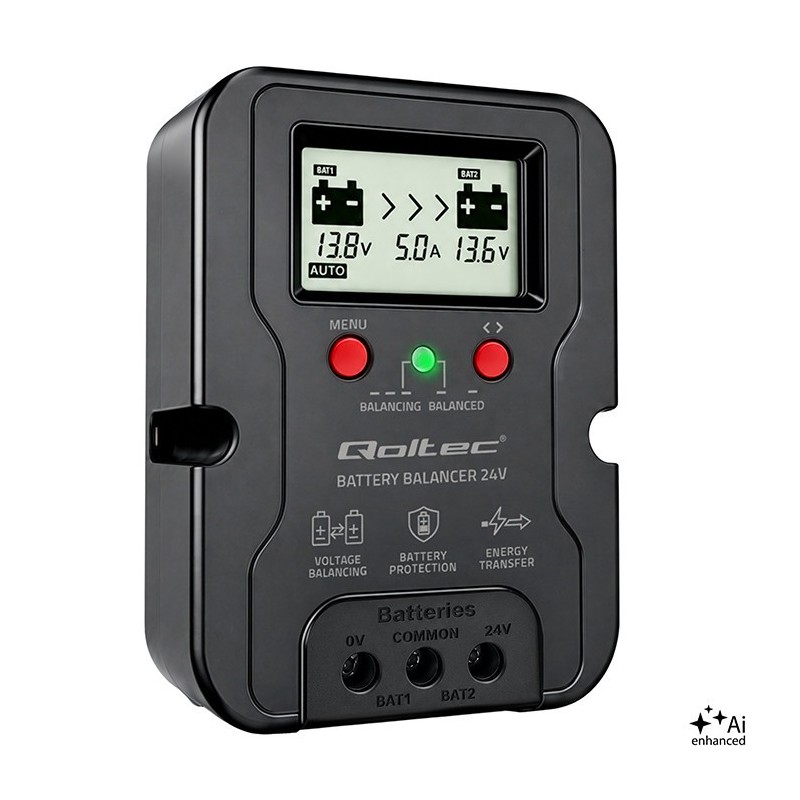 Balanser napięcia 24V do akumulatorów 2x12V | 5A | AGM GEL L… | PartsPC.pl