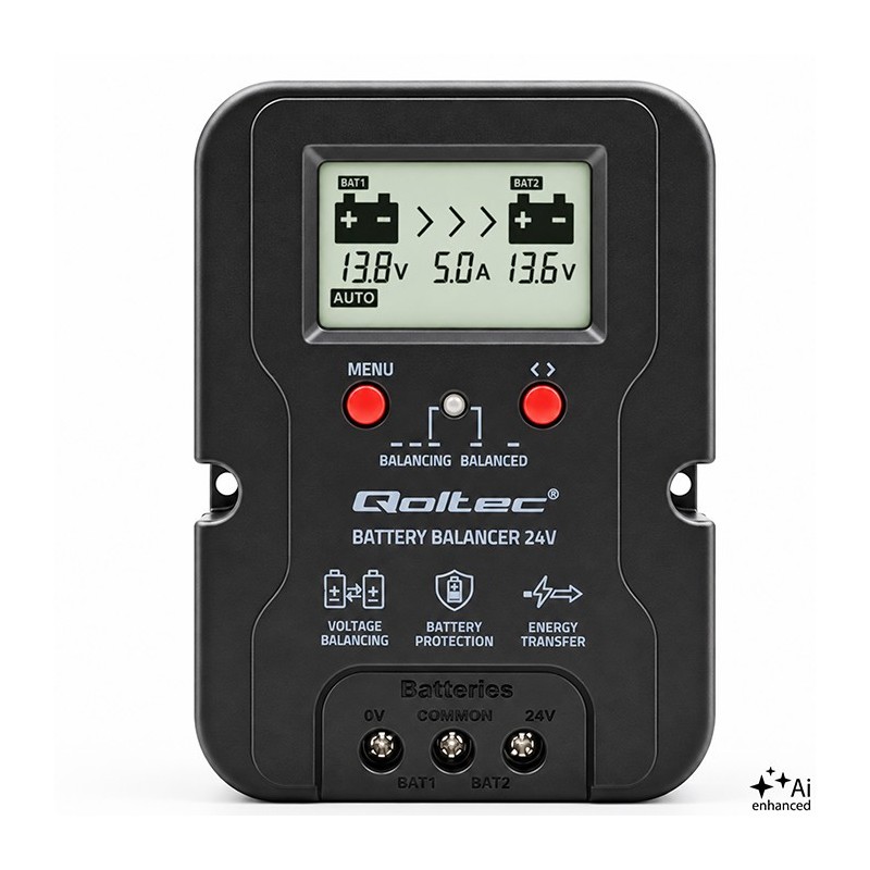 Balanser napięcia 24V do akumulatorów 2x12V | 5A | AGM GEL L… | PartsPC.pl
