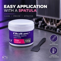 Pasta termoprzewodząca | 4W/m-K | 100g | różowa | PartsPC.pl
