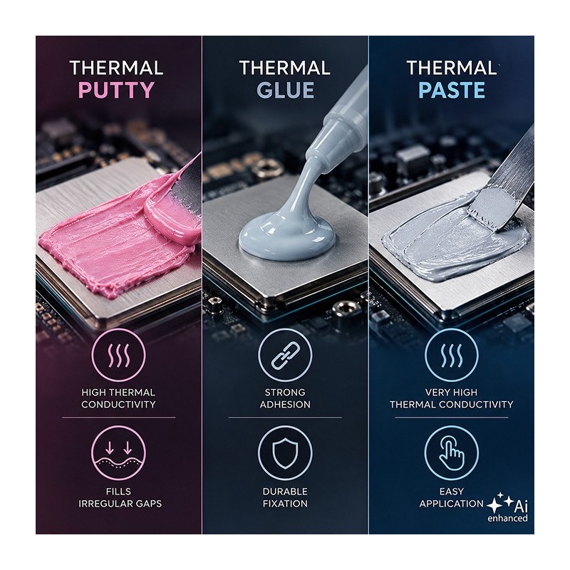 Pasta termoprzewodząca | 4W/m-K | 100g | różowa | PartsPC.pl
