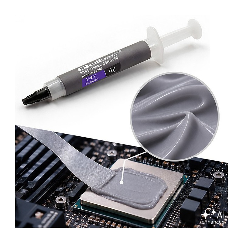 Pasta termoprzewodząca 17.3W/m-K | 4g | szara | PartsPC.pl