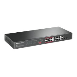 Przełącznik MS118CP 16-Port 10/100M + 2-Port G Rack Sw16PoE | PartsPC.pl