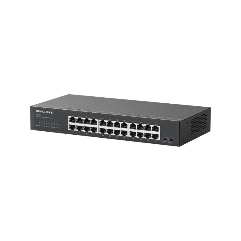 Przełącznik niezarządzalny Mercusys MS124GS 24 Gig Desktop/R… | PartsPC.pl