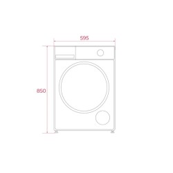 Pralka WM 20941W PL 9kg | PartsPC.pl