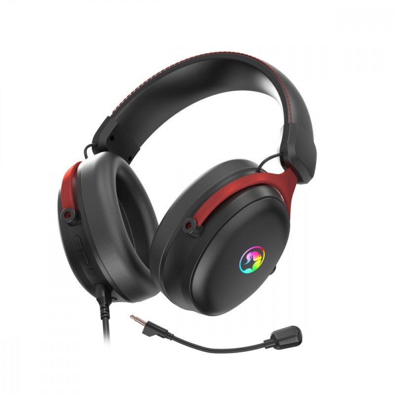 Słuchawki nauszne TACTIC X PRO wireless czarne | PartsPC.pl