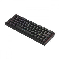 Klawiatura mechaniczna SHOGO 63W wireless czarna | PartsPC.pl