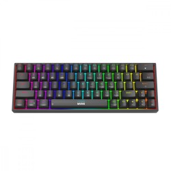 Klawiatura mechaniczna SHOGO 63W wireless czarna | PartsPC.pl