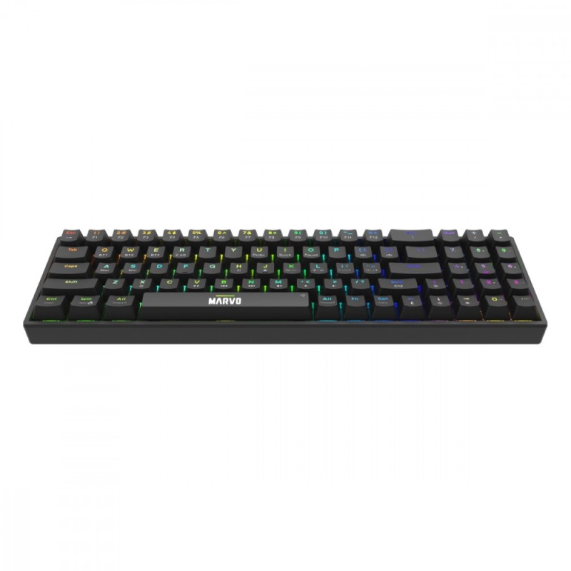 Klawiatura mechaniczna SHOGO 78W wireless czarna | PartsPC.pl