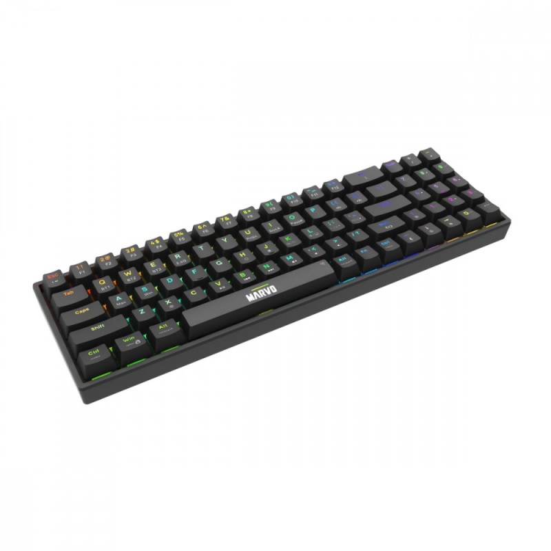 Klawiatura mechaniczna SHOGO 78W wireless czarna | PartsPC.pl
