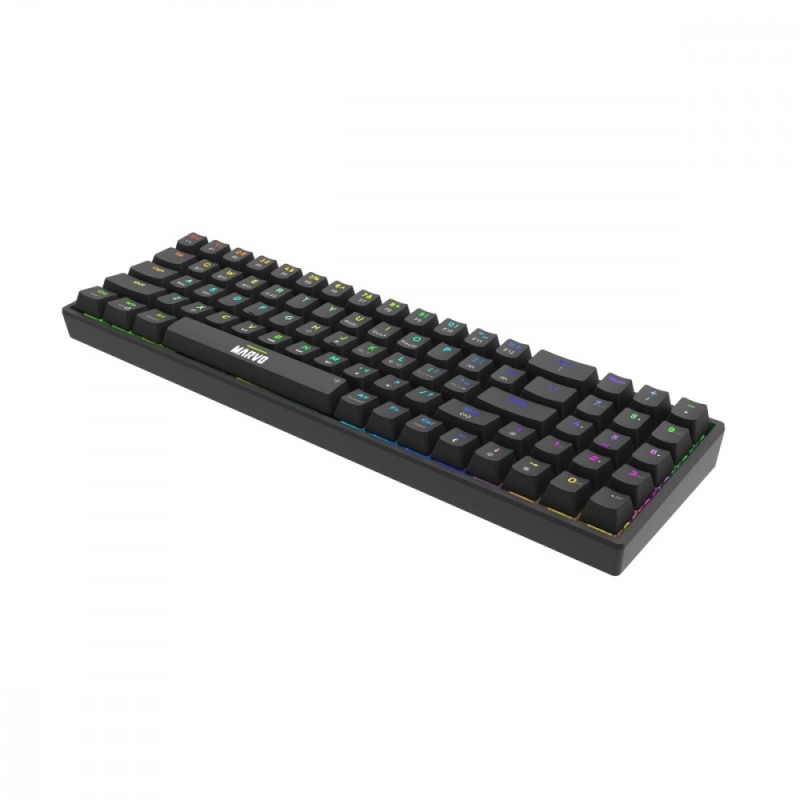 Klawiatura mechaniczna SHOGO 78W wireless czarna | PartsPC.pl