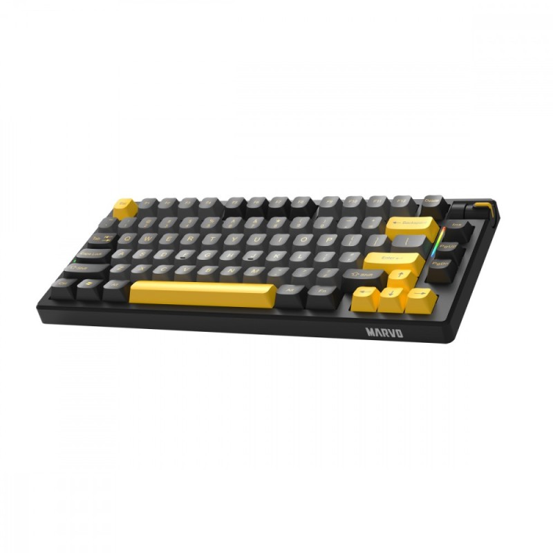 Klawiatura mechaniczna MEQA 80 wireless czarna | PartsPC.pl