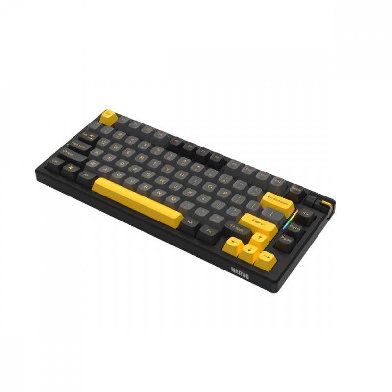 Klawiatura mechaniczna MEQA 80 wireless czarna | PartsPC.pl