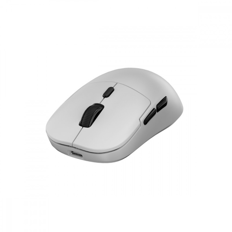Mysz gamingowa NIRO 50 bezprzewodowa biała 12000DPI | PartsPC.pl