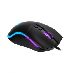 Mysz gamingowa TEPO 60 przewodowa czarna | PartsPC.pl