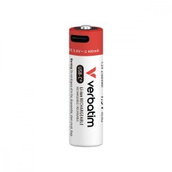 Akumulatory AA USB-C 2100mAh 3150mWh 4 szt + kabel USB-C
