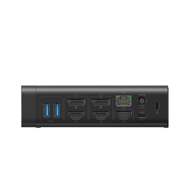 Stacja dokująca USB-C 16w1 GaN 3 wyświetlacze 140W