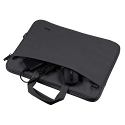 Torba na laptopa 16 cali Bologna ECO, czarna | PartsPC.pl