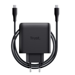 Ładowarka czarna MAXO GaN 65W 3xUSB-C 1xUSB-A | PartsPC.pl