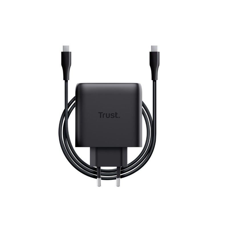 Ładowarka czarna MAXO GaN 65W 3xUSB-C 1xUSB-A | PartsPC.pl