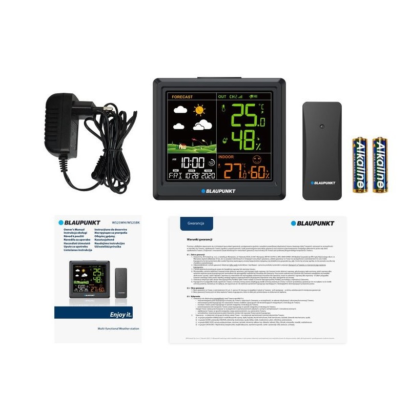 Stacja pogodowa WS25BK | PartsPC.pl
