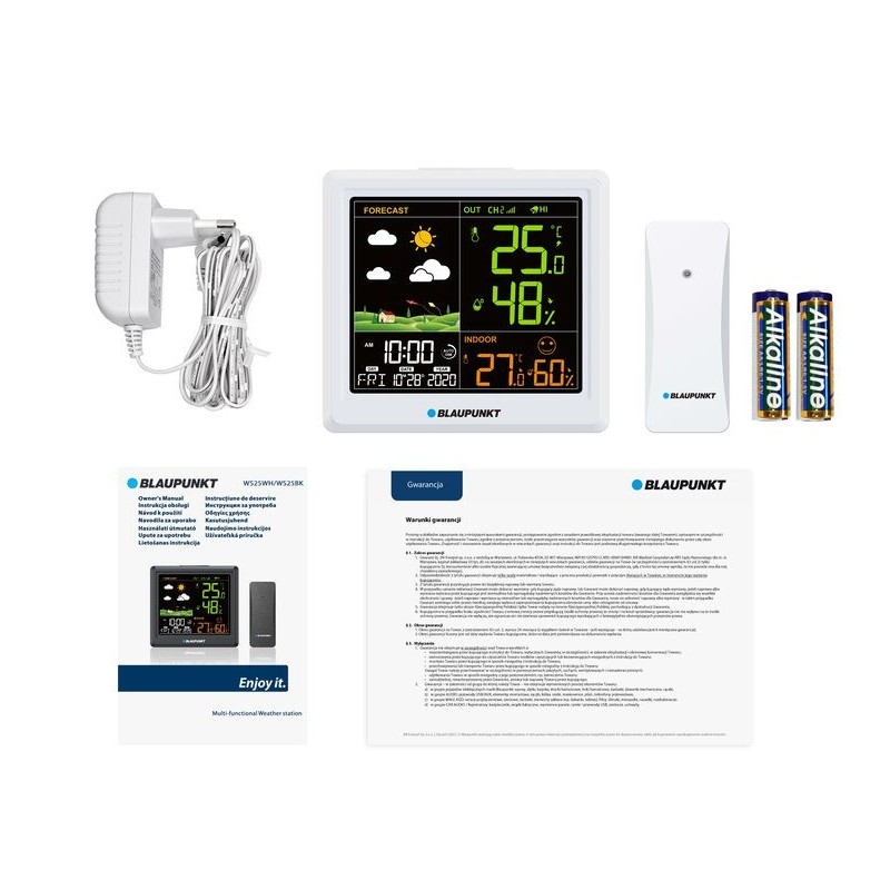 Stacja pogodowa WS25WH | PartsPC.pl