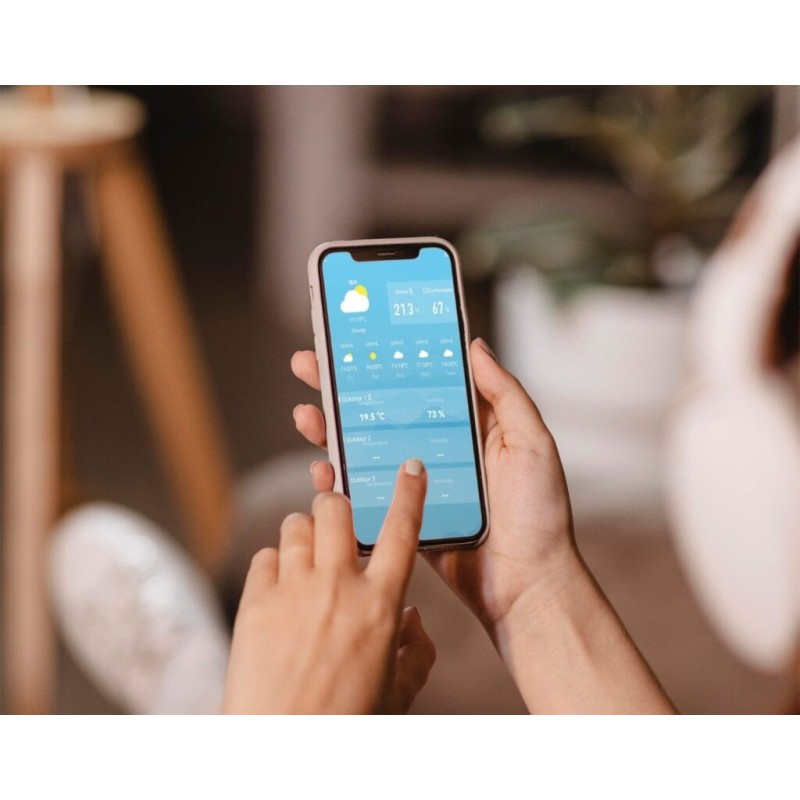 Stacja pogodowa WS35BK APP | PartsPC.pl