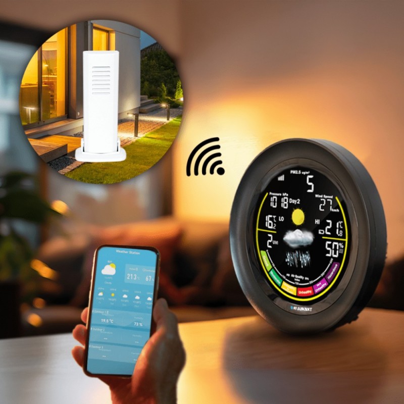 Stacja pogodowa WS35BK APP | PartsPC.pl