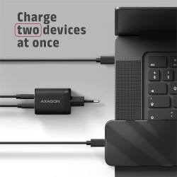 Ładowarka sieciowa ACU-PQ100 GaN 100W, 2x port (USB-C + USB-… | PartsPC.pl