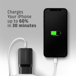 Ładowarka sieciowa ACU-PQ33 GaN 33W, 2x port (USB-C + USB-A)… | PartsPC.pl