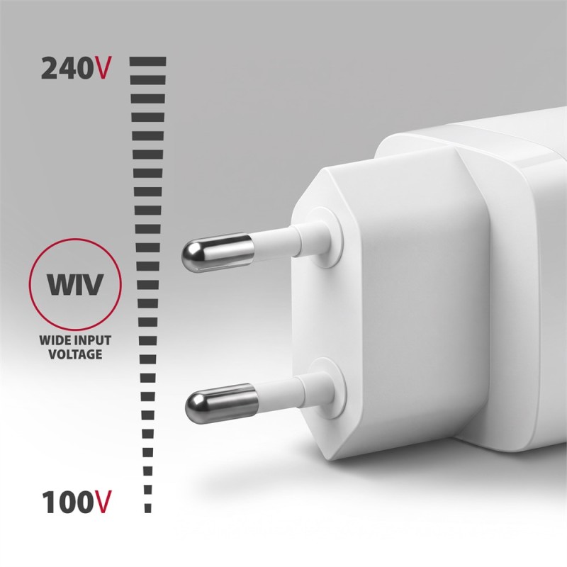 Ładowarka sieciowa GaN 33W ACU-PQ33W, 2x port (USB-C + USB-A… | PartsPC.pl