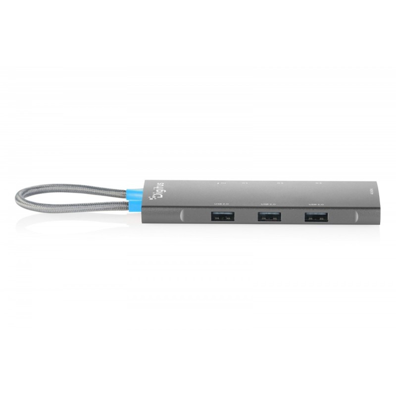 Stacja dokująca USB-C 8-portowa, HDMI 4K/60Hz, 2x USB-A + 1x… | PartsPC.pl