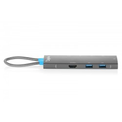 Stacja dokująca USB-C 8-portowa, HDMI 4K/60Hz, 4x USB-A + 1x… | PartsPC.pl