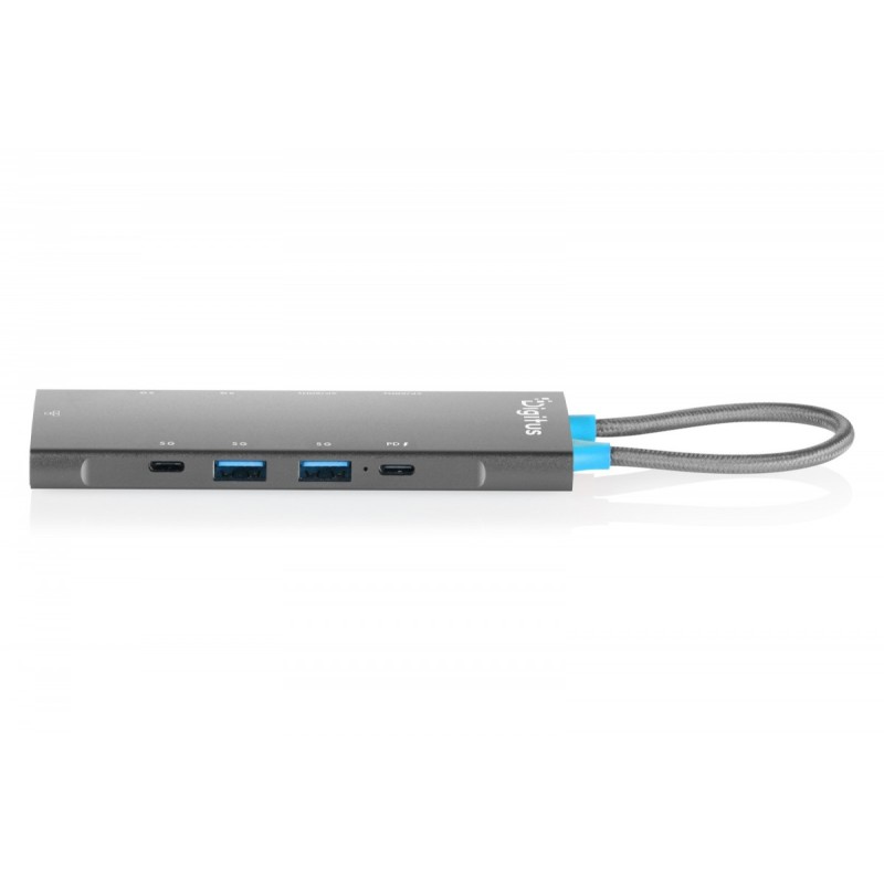 Stacja dokująca USB-C 9-portowa, 2x HDMI 4K/60Hz, 4x USB-A +… | PartsPC.pl
