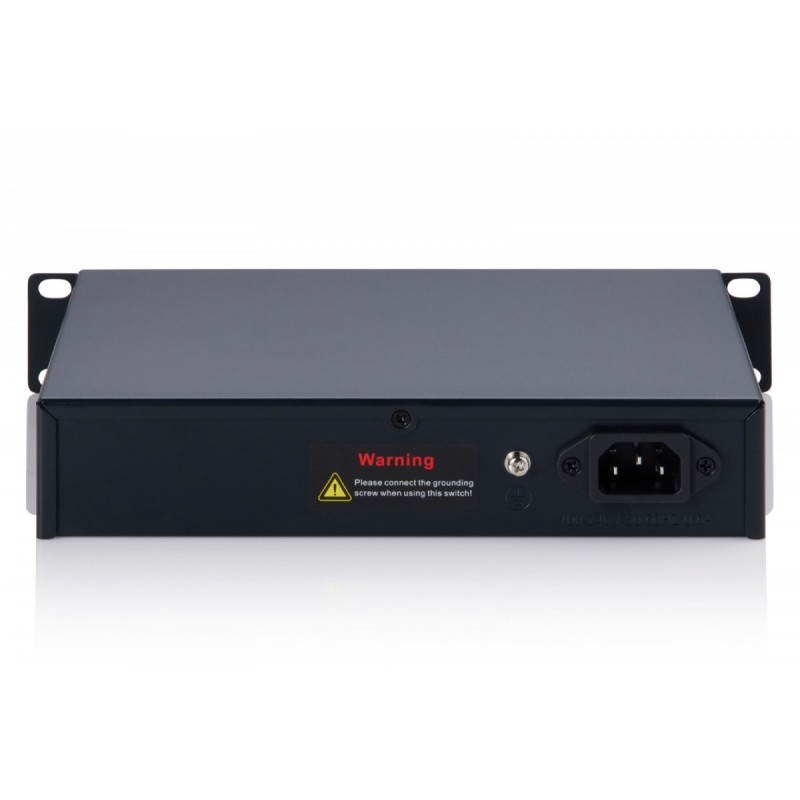 Przełącznik sieciowy niezarządzalny PoE+ 10" 8x RJ45 2.5G, 1… | PartsPC.pl