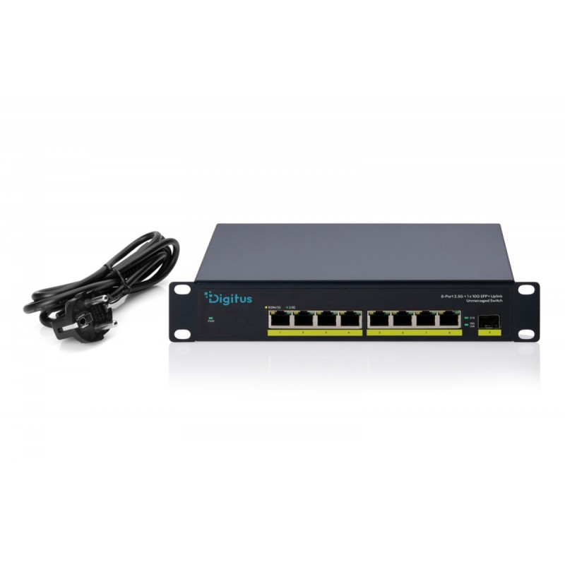 Przełącznik sieciowy niezarządzalny 10" 8x RJ45 2.5G, 1x SFP… | PartsPC.pl