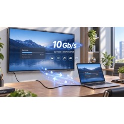 Kabel aktywny USB-C C-Fiber 15m | PartsPC.pl