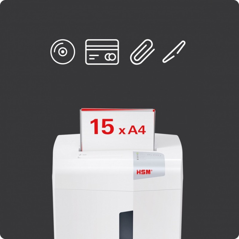 Niszczarka ShredStar X15 4 x 37 mm | PartsPC.pl
