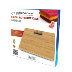 Esperanza Waga łazienkowa cyfrowa BAMBOO EBS012 | PartsPC.pl