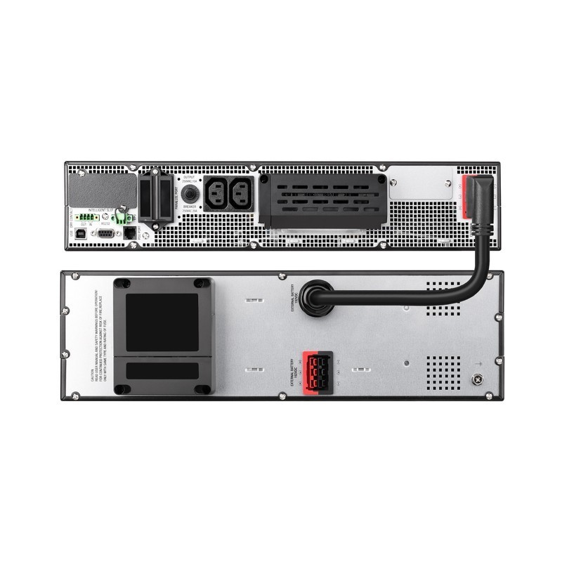 Zasilacz awaryjny On-Line 6kVA RTG PF1, 2x IEC Out + Terminal, USB/RS-232, LCD, Rack 19 cali + baterie