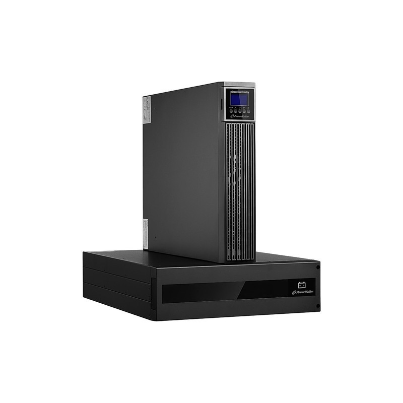 Zasilacz awaryjny On-Line 6kVA RTG PF1, 2x IEC Out + Terminal, USB/RS-232, LCD, Rack 19 cali + baterie
