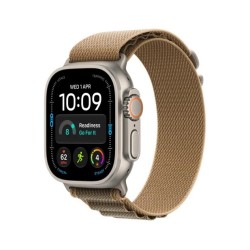 Smartwatch Watch Ultra 4 GPS + Cellular, koperta 49mm z tytanu w kolorze naturalnym, opaska Alpine w kolorze pustynnym - rozmiar