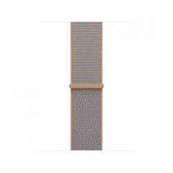 Opaska sportowa w kolorze spranego dżinsu do koperty 40 mm