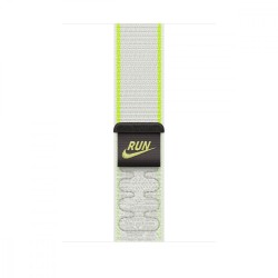 Opaska sportowa Nike w kolorze klasycznej bieli do koperty 46 mm