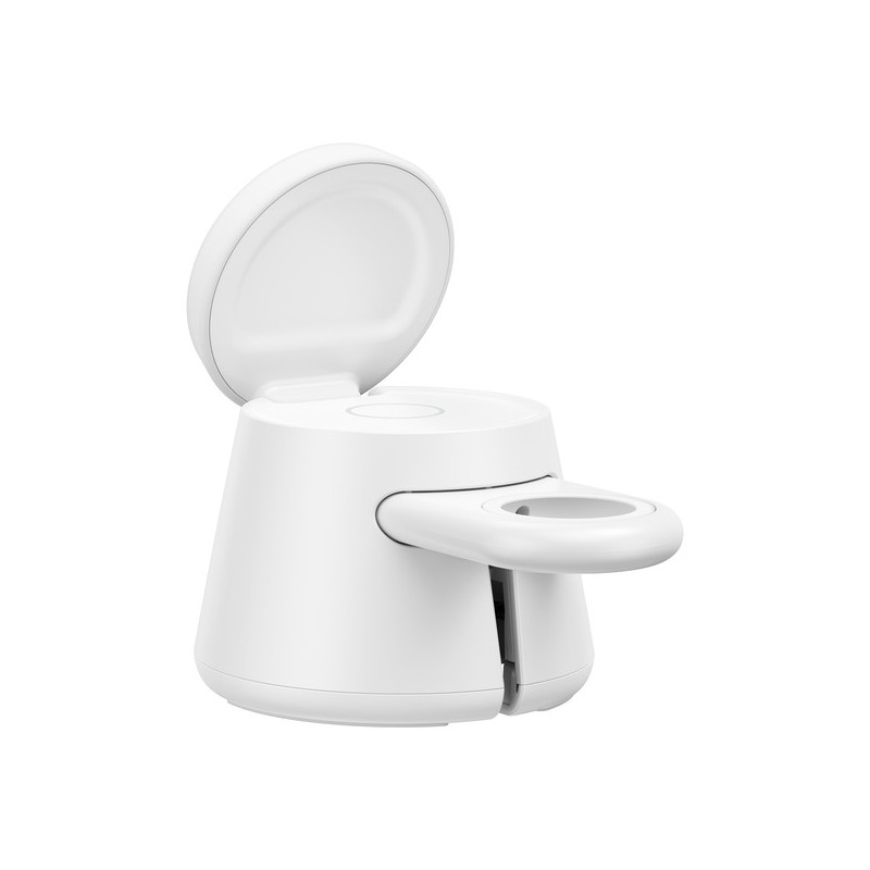 Ładowarka modułowa 3w1 Qi2 25W biała